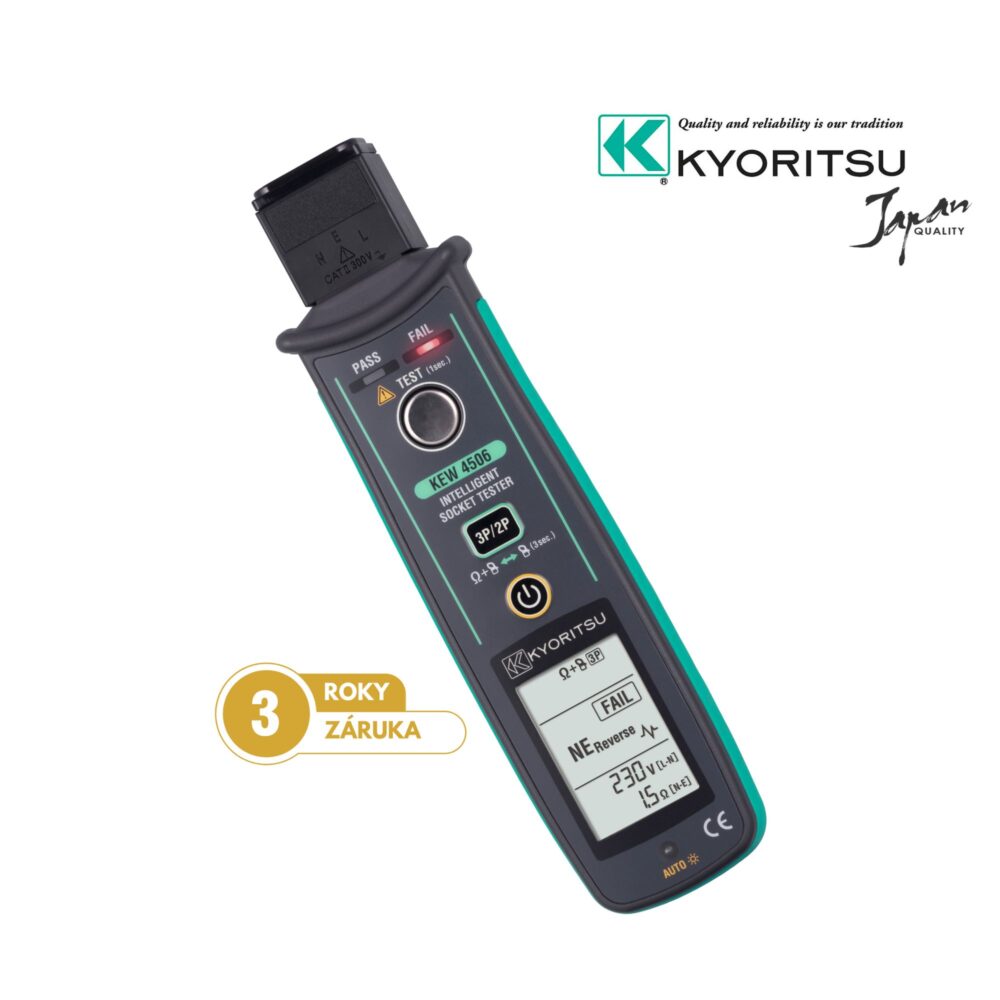 Inteligentní tester zásuvek KEW 4506 - Image 2
